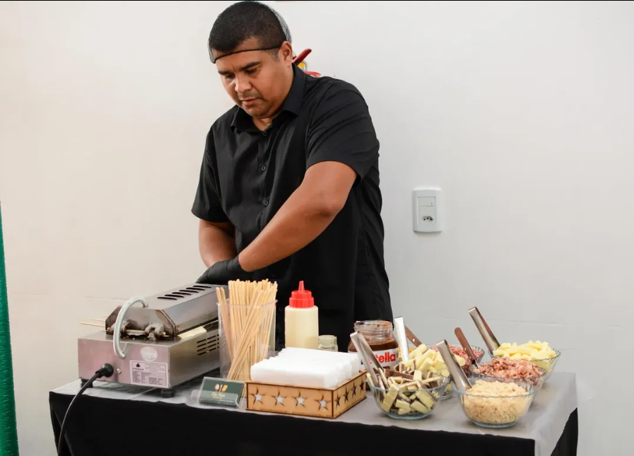 Crepes Suíços Feitos na Hora